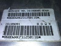 1992-1993 Chevy Cavalier ecu ecm computer 16189201 - Swan Auto
