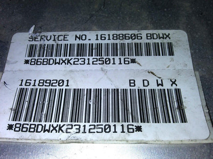 1992-1993 Chevy Cavalier ecu ecm computer 16189201 - Swan Auto