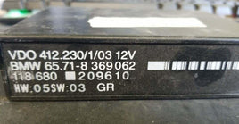 1994-2004 BMW E39 Cruise control module 65.71-8 369 062 - Swan Auto