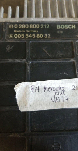 1987 Mercedes 260E ecm ecu computer 0 280 800 212 - Swan Auto