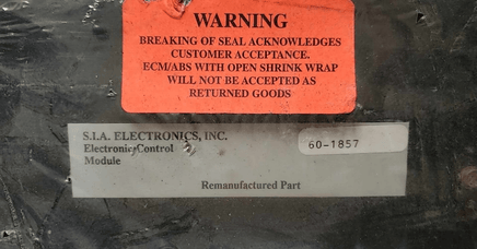 1993 Saturn S-Series pcm ecu ecm computer 21021857 **REMAN** - Swan Auto