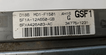 5F1A-12A650-GB Ford Taurus or Mercury Sable 2005 ecm ecu computer - Swan Auto