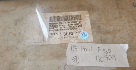 5L3A-12A650-ABD Ford F-150 F150 2005 ecm ecu computer **TESTED** - Swan Auto