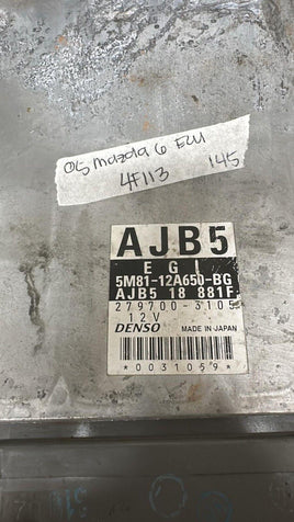 5M81-12A650-BG Mazda 6 Mazda6 2005 ecm ecu computer - Swan Auto