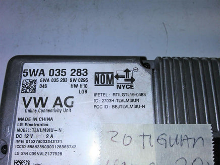 5WA 035 283 Volkswagen VW Tiguan 2020 communication control module - Swan Auto