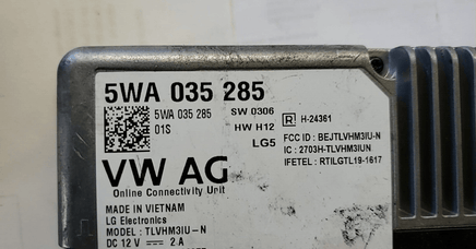5WA 035 285 VW Arteon 2021-2022 phone telematics module computer - Swan Auto
