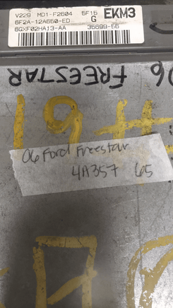 6F2A-12A650-ED Ford Freestar ecm ecu computer 2006 - Swan Auto
