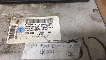 6L1A-12A650-DB Ford Edge Expedition 2007 ecm ecu computer **tested*** - Swan Auto