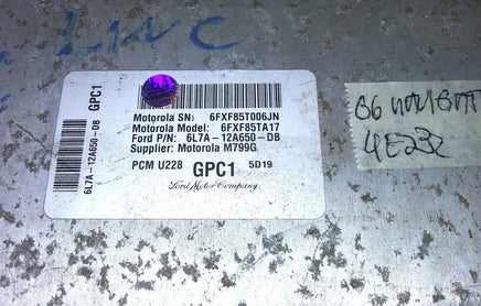 6L7A-12A650-DB Lincoln Navigator 2006 ecm ecu computer **tested** - Swan Auto