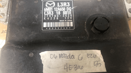 6M81 12A650 DG Mazda 6 Mazda6 2006 ecm ecu computer - Swan Auto