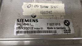 7 527 015 BMW 330 330i engine control 2003-2005 module computer - Swan Auto
