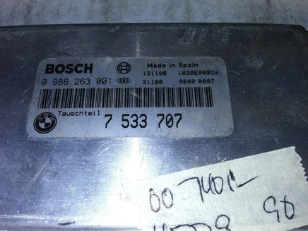 7 533 707 BMW 740i 2000 ecm ecu computer - Swan Auto