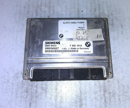 7 551 615 BMW X5 2002 ecm ecu computer - Swan Auto