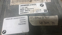 7 553 166 BMW 530 530i ecm ecu 2007 computer - Swan Auto