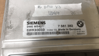 7 561 382 ecm ecu computer 2006 BMW X3 - Swan Auto