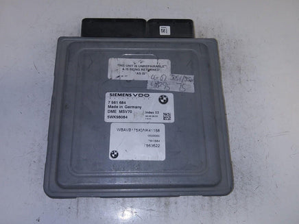 7 561 684 ecm computer 2006-2007 BMW 325i or 330i - Swan Auto