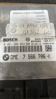 7 566 706 -01 BMW 750i 750 ecu ecm computer 2006-2008 - Swan Auto