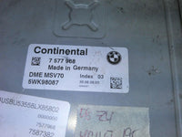 7 577 968 BMW Z4 2008 ecm ecu computer - Swan Auto