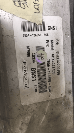 7E5A-12A650-AGB Ford Fusion 2006-2007 ecm ecu computer **Tested** - Swan Auto