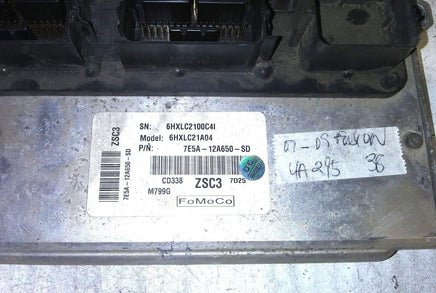 7E5A-12A650-SD ecm ecu computer 2007-2009 Ford Fusion **tested** - Swan Auto