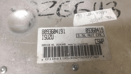 8093604191 Isuzu Trooper 1999 ecm ecu computer - Swan Auto