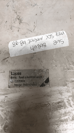 83706A Jaguar XJS ecu ecm computer 1986-1989 - Swan Auto