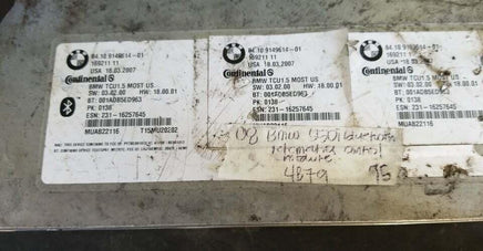 84.10 9149614-01 bluetooth telematics control module 2008 BMW 550 550i - Swan Auto