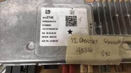 85102746 Chevrolet Silverado or GMC Sierra ecm ecu computer 2022 - Swan Auto