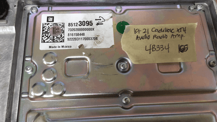 85123095 Cadillac XT4 2019-2021 Audio Radio Amp computer **TESTED** - Swan Auto