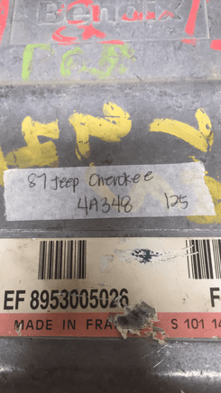 8953005026 Jeep Grand Cherokee ecm ecu computer 1987 - Swan Auto