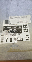 89661-02370 Toyota Camry 1998 ecu ecm computer - Swan Auto