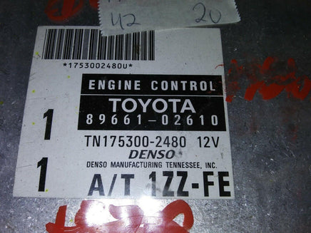 89661-02610 Toyota Corolla 1999-2000 ecm ecu computer - Swan Auto