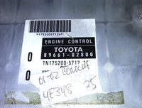 89661-02800 Toyota Corolla 2001-2002 ecu ecm computer - Swan Auto