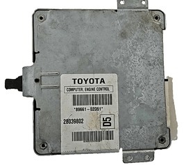 89661-02D51 Toyota Matrix 2005 ecm ecu computer - Swan Auto