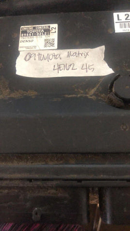 89661-02L21 Toyota Matrix 2009 ecm ecu computer - Swan Auto