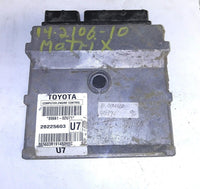 89661-02U71 ecm ecu computer 2010 Toyota Corolla - Swan Auto