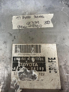 89661-04380 Toyota Tacoma ecu ecm computer 1997 - Swan Auto