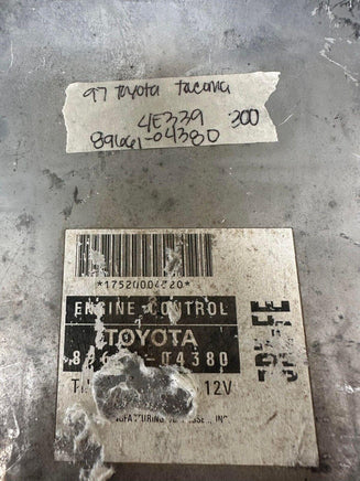 89661-04380 Toyota Tacoma ecu ecm computer 1997 - Swan Auto