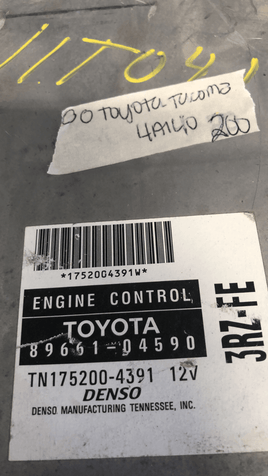 89661-04590 ecu ecm computer 2000 Toyota Tacoma - Swan Auto