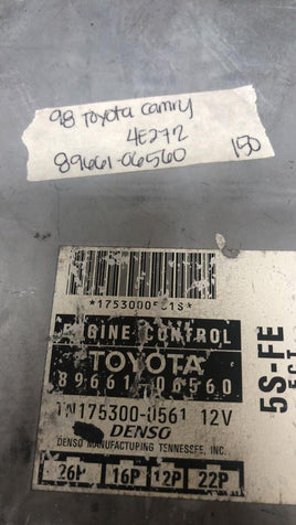 89661-06560 Toyota Camry 1998 ecu ecm computer - Swan Auto