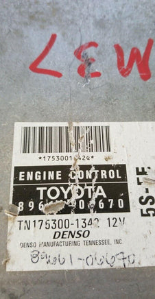 89661-06670 ecu ecm computer 1999 Toyota Camry - Swan Auto