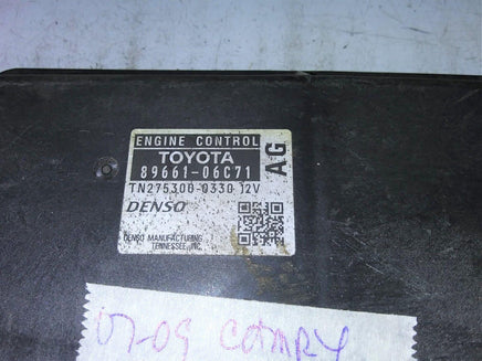 89661-06C71 Toyota Camry 2007-2009 ecu ecm computer - Swan Auto