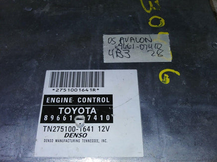 89661-07410 Toyota Avalon 2005 ecu ecm computer - Swan Auto