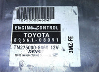 89661-08091 Toyota Sienna 2004 ecu ecm computer - Swan Auto