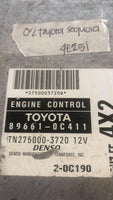 89661-0C411 Toyota Sequoia 2002 ecu ecm computer - Swan Auto
