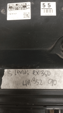 89661-0E690 Lexus RX350 2015 ecu ecm computer - Swan Auto