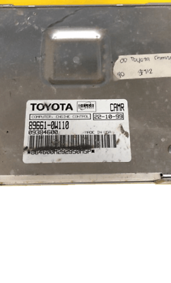89661-0W110 Toyota Camry 2000 ecu ecm computer - Swan Auto