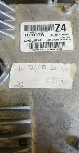89661-0Z640 ecu ecm computer 2015 Toyota Corolla - Swan Auto