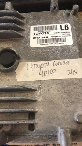 89661-0ZD31 ecu ecm computer 2014 Toyota Corolla - Swan Auto