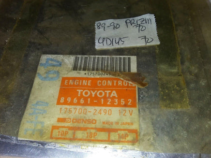 89661-12352 ecm ecu computer 1989-1990 Geo Prizm - Swan Auto